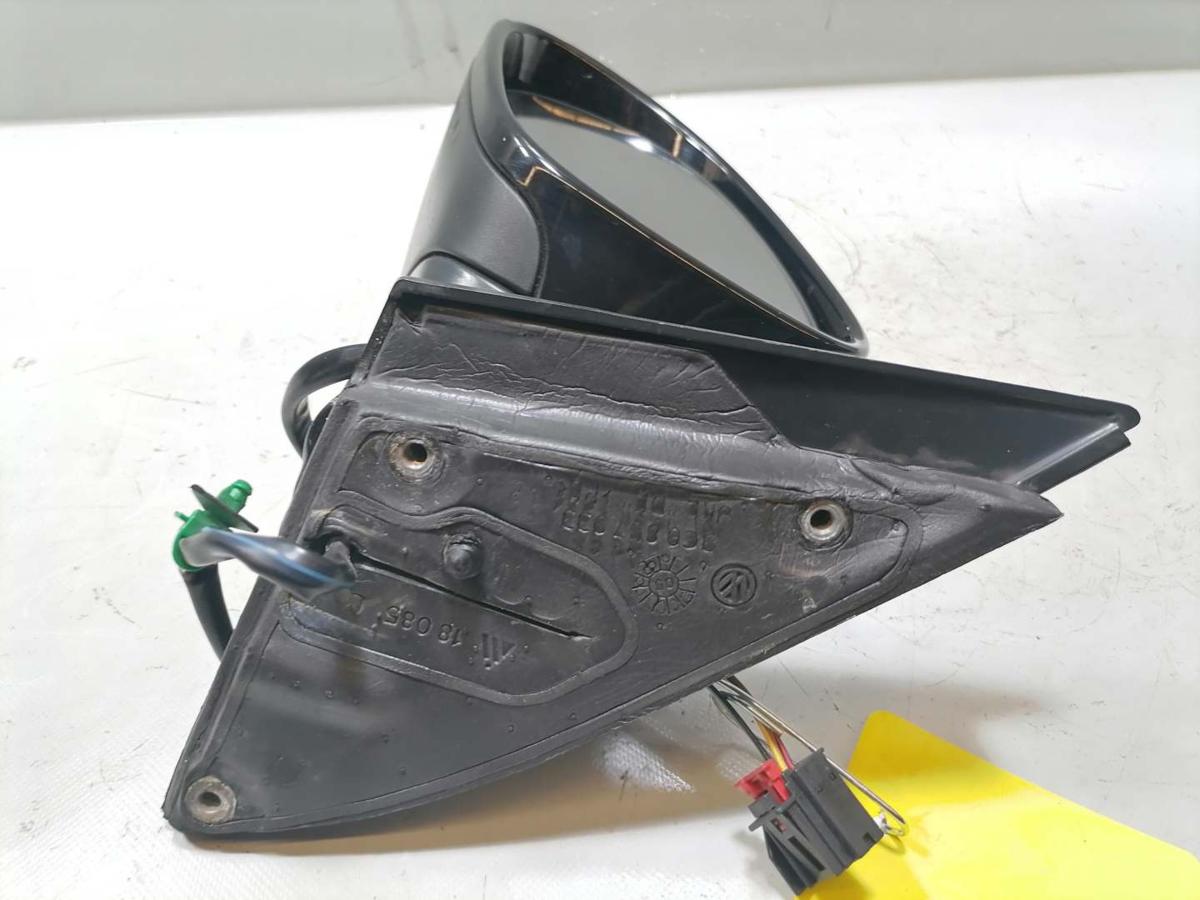 VW Passat 3C B6 original Außenspiegel links elektrisch beheizt L041 Brillantschwarz